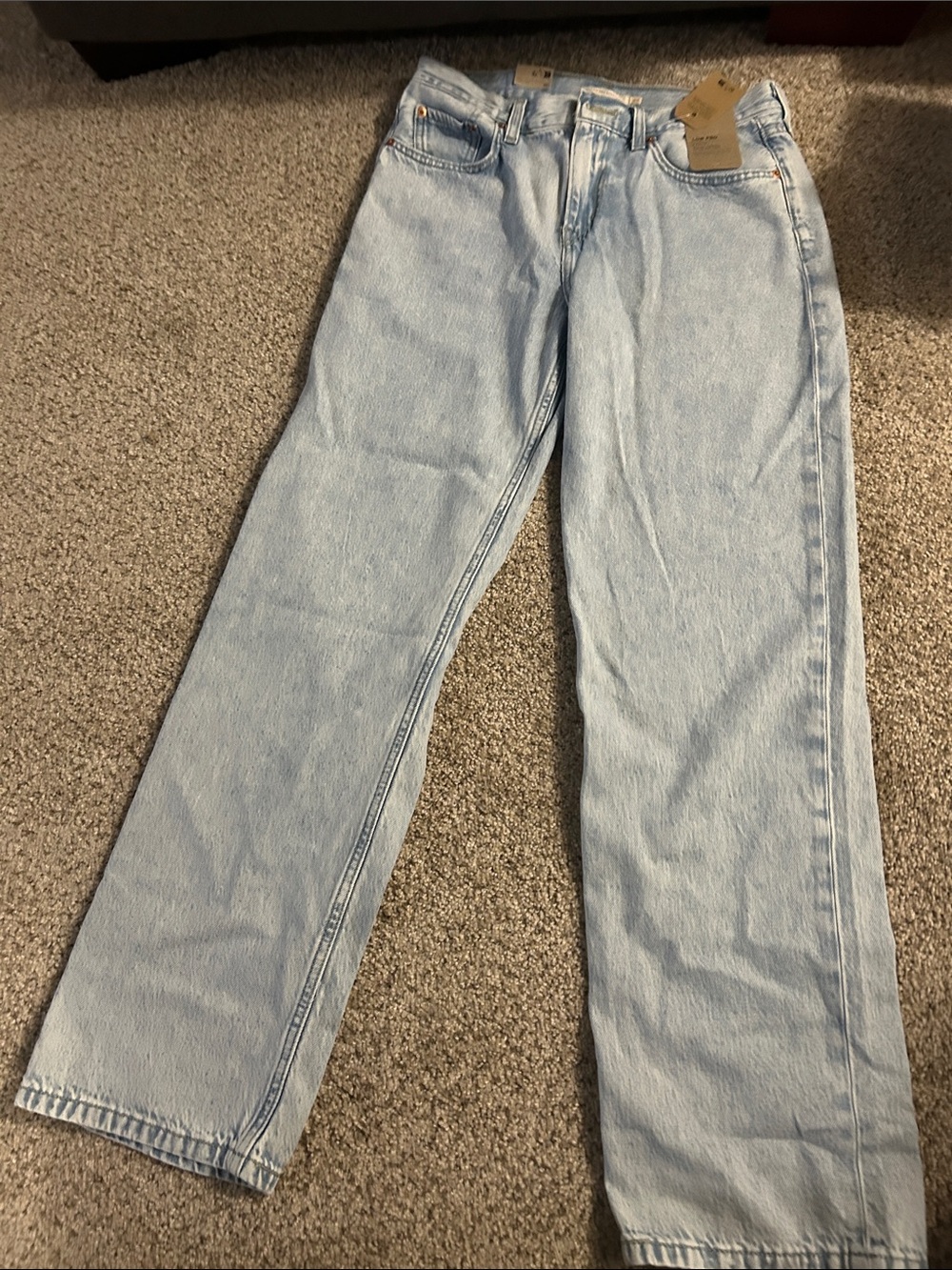 Levi's Women's Straight Leg Jeans - Light Wash Blue